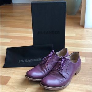 Jil Sander Women’s Oxford in Violet